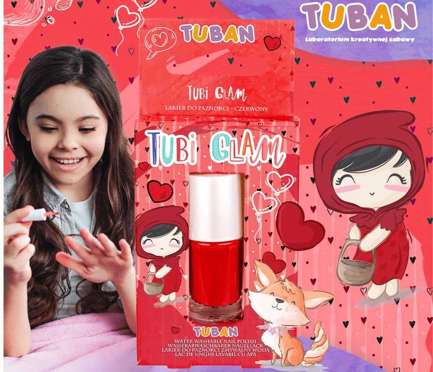 Tuban Tubi Glam - Nagų lakas - Raudonas ( TU3465 )