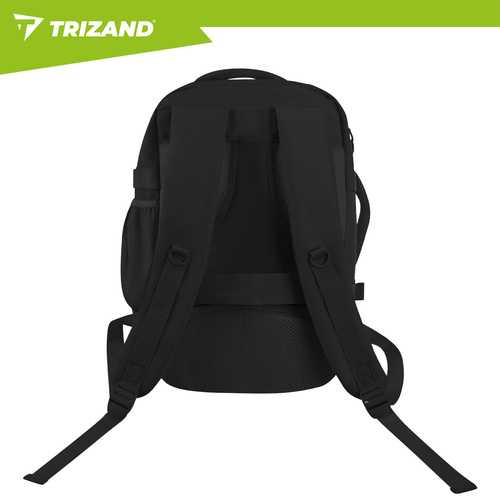 Trizand juodas 40x25x20cm hiking backpack