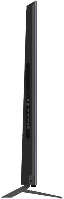 Televizorius Metz 65", UHD, Google TV, Juodas, miniLED 120Hz, DV IQ, 550/1000nits, DA, AV1, 2x15W, Energy F, BT5.1 WiFi5G, 3 HDMI 2.1, 2xUSB, 24 months