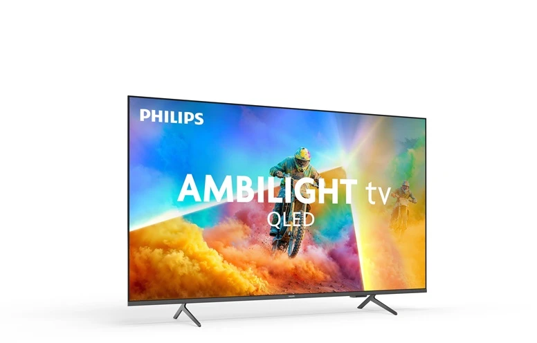 „Philips QLED Ambilight“ televizorius | 65PQS8501/12 | 65 | Išmanusis televizorius | „Titan OS“ | 4K UHD | Juodas
