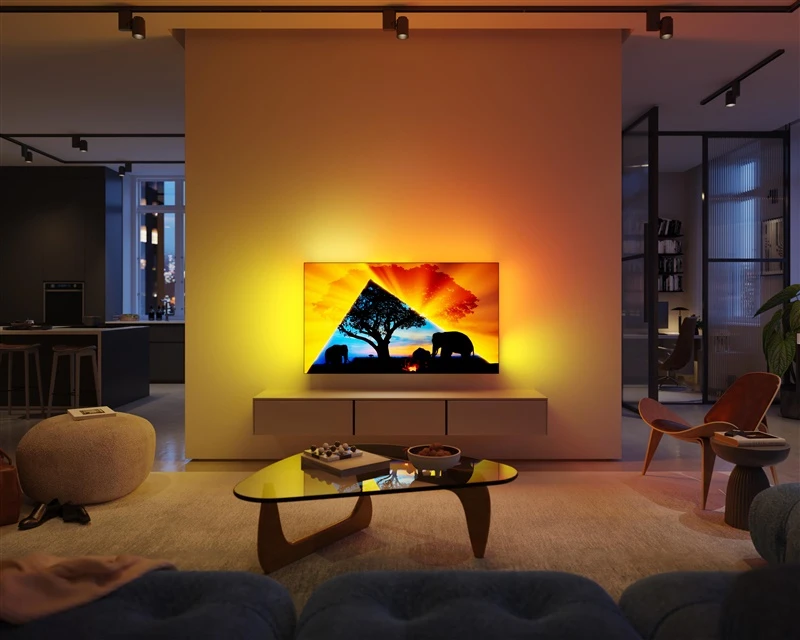 „Philips“ OLED televizorius su „Ambilight“ | 55OLED769/12 | 55 | Išmanusis televizorius | TITAN OS | 4K UHD