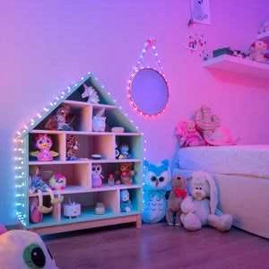 Kalėdinė girlianda Twinkly Candies 200 RGB LED USB- C, žalios spalvos laidas