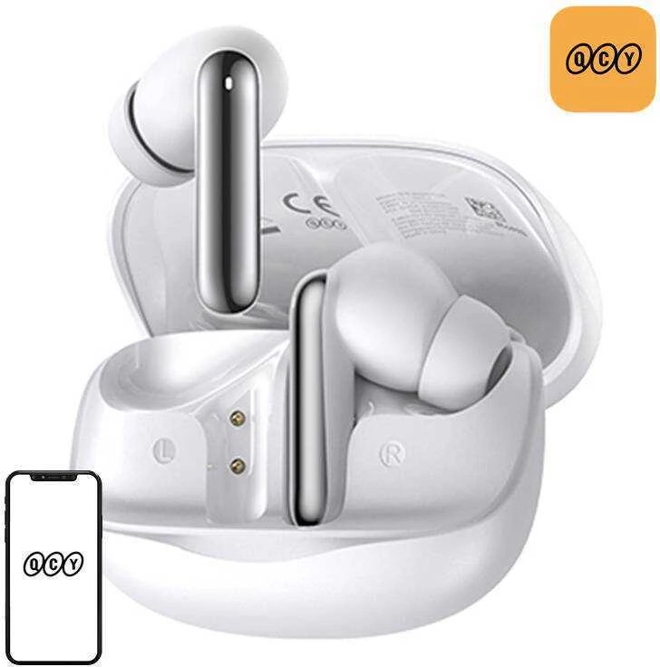 Ausinės TWS QCY MeloBuds HT12 (balta)