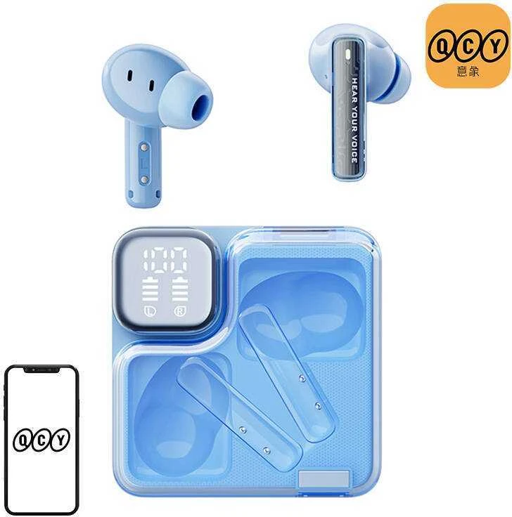 TWS QCY MeloBuds Neo T31 Ausinės (mėlynas)