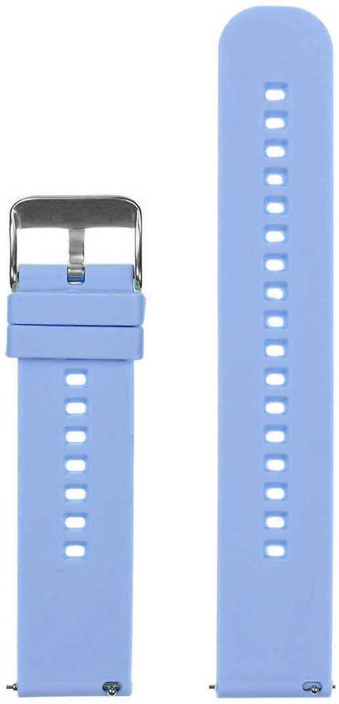 Laikrodis Pacific U27 rubber watch strap - light violetinė/sidabrinis - 20mm