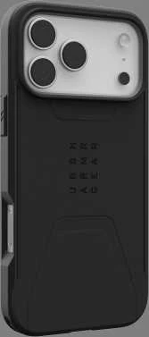 Dėklas Urban Armor Gear UAG Civilian Magsafe,Juodas - iPhone 17 Pro Max