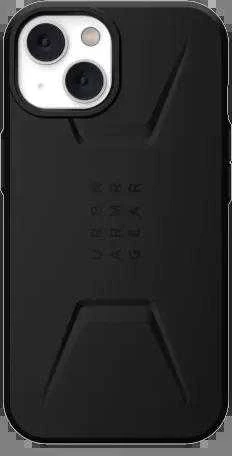 UAG Urban Armor Gear dėklas CIVILIAN, suderinamas su „MagSafe“, skirtas IPHONE 14 Plus, juodas