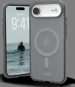 Dėklas „Urban Armor Gear“ „UAG Dot MagSafe“, pelenų spalvos – „iPhone Air“