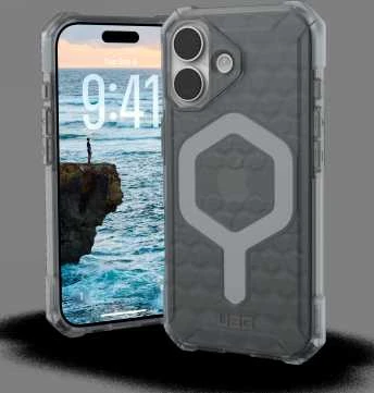 Urban Armor Gear Dėklas UAG Essential Armor Magsafe, pelenų spalvos - iPhone 17
