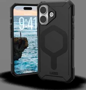 Urban Armor Gear Dėklas UAG Essential Armor Magsafe,Juodas - iPhone 17