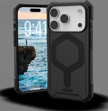 Urban Armor Gear Dėklas UAG Essential Armor Magsafe,Juodas - iPhone 17 Pro