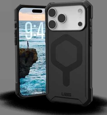 Urban Armor Gear UAG Essential Armor Magsafe dėklas, juodas - iPhone 17 Pro Max