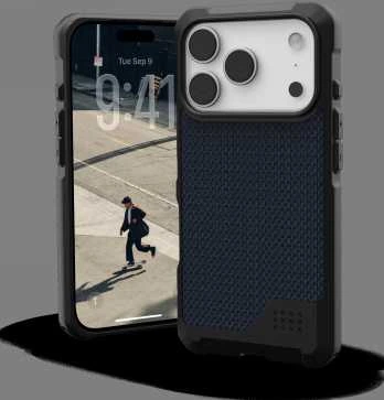 Urban Armor Gear UAG Metropolis LT MagSafe dėklas, skirtas iPhone 17 Pro – tamsiai mėlynas Mėlyna
