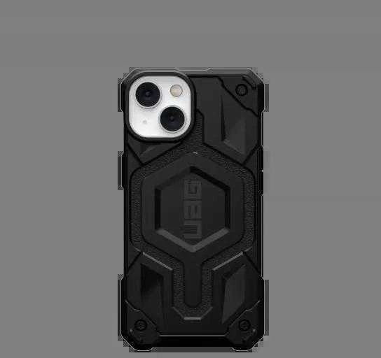 UAG Urban Armor Gear dėklas MONARCH, suderinamas su „MagSafe“, skirtas IPHONE 14 Plus, juodas