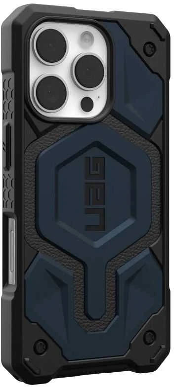 Urban Armor Gear Monarch Pro mobiliojo telefono dėklas 16 cm (6.3″) Juoda, Navy