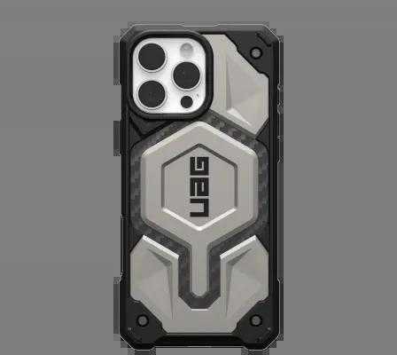 Dėklas Urban Armor Gear UAG Monarch Pro MagSafe Apple iPhone 16 Pro Max – titano