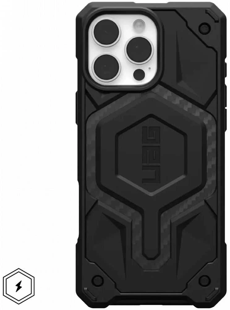 Urban Armor Gear UAG Monarch Pro MagSafe Apple iPhone 16 Pro Max - dėklas telefonui juodos spalvos