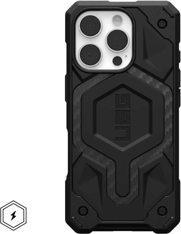 Urban Armor Gear UAG Monarch Pro MagSafe Apple iPhone 16 Pro - dėklas telefonui juodos spalvos