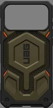 Dėklas Urban Armor Gear UAG Monarch Pro,Kevlar Element Žalias - iPhone 17 Pro Max