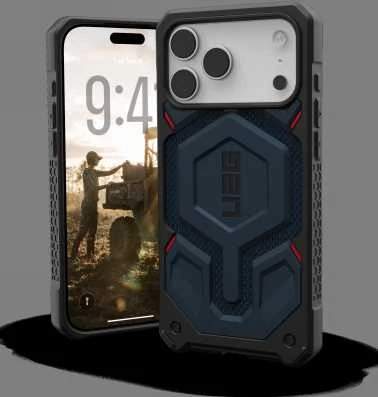 Dėklas „Urban Armor Gear“ „UAG Monarch Pro“, „Kevlar Mallard“ – „iPhone 17 Pro Max“