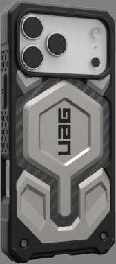Urban Armor Gear UAG „Monarch Pro MagSafe“ dėklas, skirtas „iPhone 17 Pro Max“ – titano spalvos