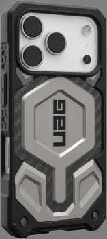 Urban Armor Gear UAG „Monarch Pro MagSafe“ dėklas, skirtas „iPhone 17 Pro“ – titano spalvos