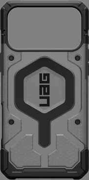 Dėklas Urban Armor Gear UAG Pathfinder Clear Magsafe, Ash/Juodas - iPhone 17 Pro Max