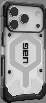 Urban Armor Gear Dėklas UAG Pathfinder Clear Magsafe,Ice/Sidabrinis - iPhone 17 Pro
