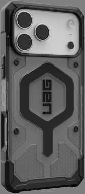 Dėklas Urban Armor Gear UAG Pathfinder Clear Magsafe, Ash/Juodas - iPhone 17 Pro Max