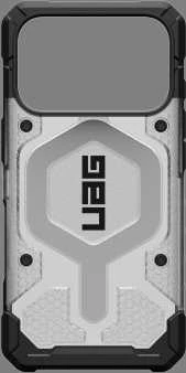 Urban Armor Gear Dėklas UAG Pathfinder Clear Magsafe,Ice/Sidabrinis - iPhone 17 Pro