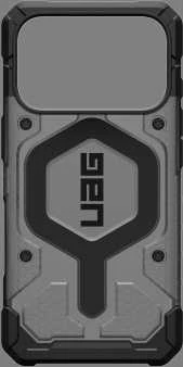 Urban Armor Gear Dėklas UAG Pathfinder Clear Magsafe,Ash/Juodas - iPhone 17 Pro