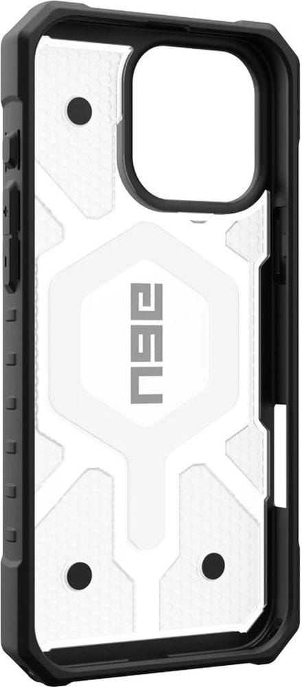 Urban Armor Gear UAG Pathfinder Clear Magsafe Apple iPhone 16 Pro Max - dėklas teleofnui baltos spalvos