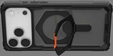 Dėklas Urban Armor Gear UAG Plasma XTE Magsafe,Juodas/Pop Oranžinis - iPhone 17 Pro Max