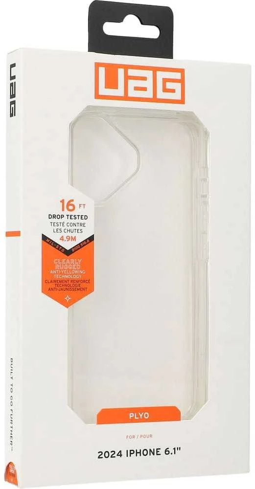 Urban Armor Gear UAG Plyo Apple iPhone 16 - dėklas telefonui skaidrus