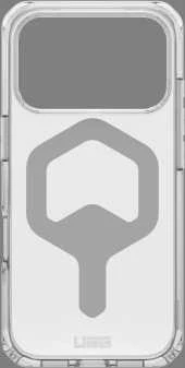 Urban Armor Gear UAG Plyo MagSafe dėklas, skirtas iPhone 17 Pro – skaidriai pilkas
