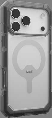 Dėklas Urban Armor Gear UAG Trooper MagSafe Case for iPhone 17 Pro Max - Clear Juodas