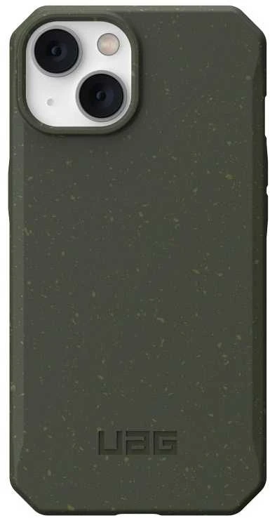 UAG Urban Armor Gear dėklas BIODEGRADABLE OUTBACK, skirtas IPHONE 14 Plus žalias