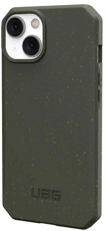 UAG Urban Armor Gear dėklas BIODEGRADABLE OUTBACK, skirtas IPHONE 14 Plus žalias