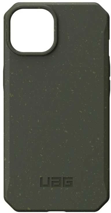 UAG Urban Armor Gear dėklas BIODEGRADABLE OUTBACK, skirtas IPHONE 14 Plus žalias