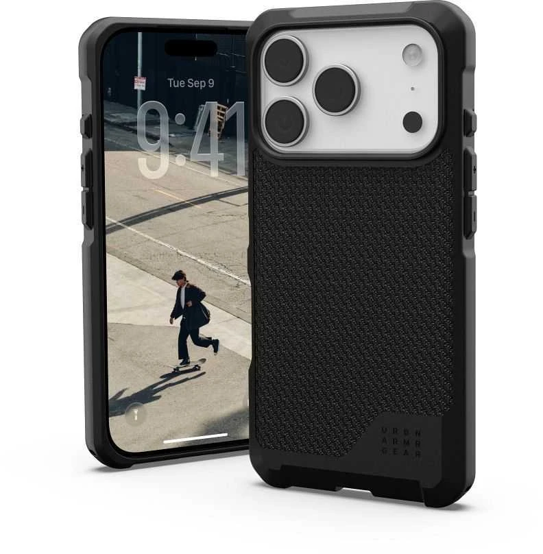 Dėklas Urban Armor Gear UAG Metropolis LT MagSafe Case for iPhone 17 Pro - Juodas
