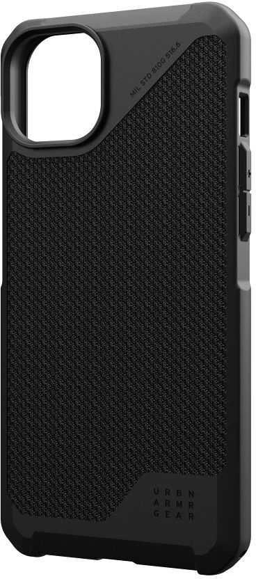 UAG Urban Armor Gear dėklas METROPOLIS LT suderinamas su MagSafe, skirtas IPHONE 15 Plus kevlar juodas