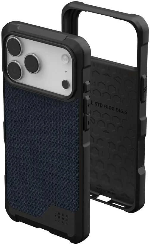 Dėklas Urban Armor Gear UAG Metropolis LT MagSafe Case for iPhone 17 Pro Max - Juodas