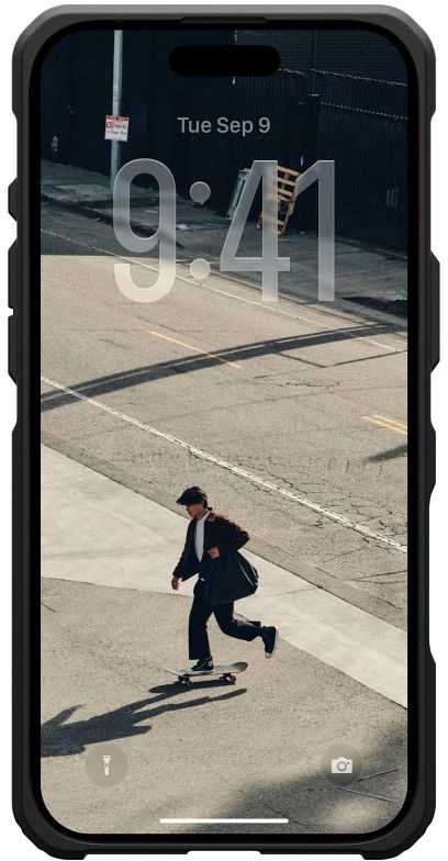 Urban Armor Gear UAG Metropolis LT MagSafe dėklas, skirtas iPhone 17 Pro Max – tamsiai mėlynas Mėlyna