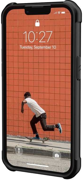 Dėklas UAG Urban Armor Gear case METROPOLIS LT for IPHONE 13 žalias kevlar