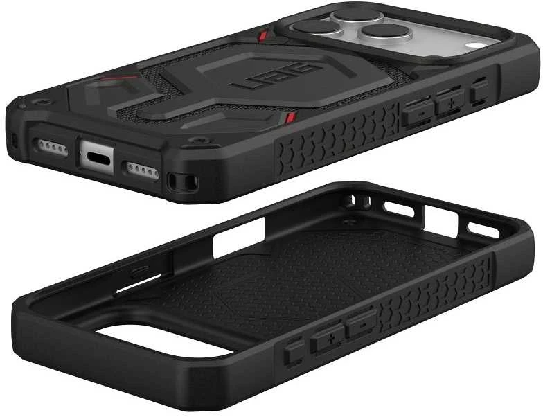 Urban Armor Gear UAG „Monarch Pro MagSafe“ dėklas, skirtas „iPhone 17 Pro“ – čia