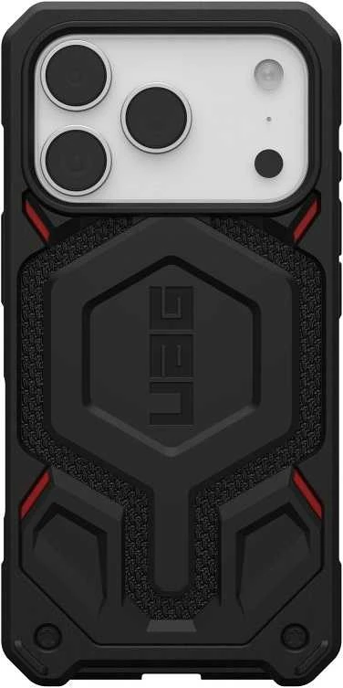 Urban Armor Gear UAG „Monarch Pro MagSafe“ dėklas, skirtas „iPhone 17 Pro“ – čia
