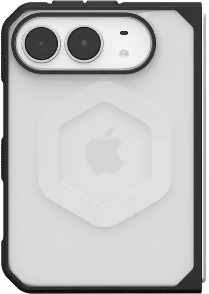UAG Urban Armor Gear dėklas Mouve, suderinamas su MagSafe, skirta iPhone Duo, ledo spalvos