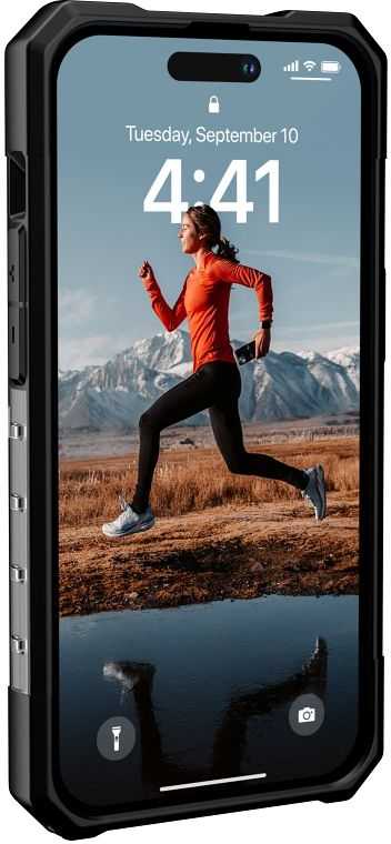 Dėklas Urban Armor Gear UAG Plazma, Pelenų – iPhone 14 Pro
