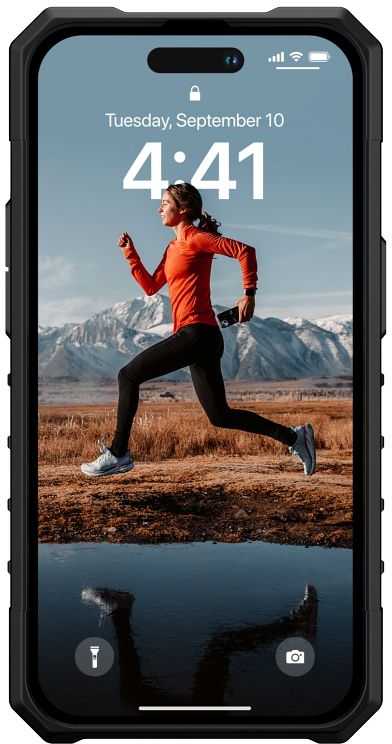 Dėklas Urban Armor Gear UAG Plazma, Pelenų – iPhone 14 Pro