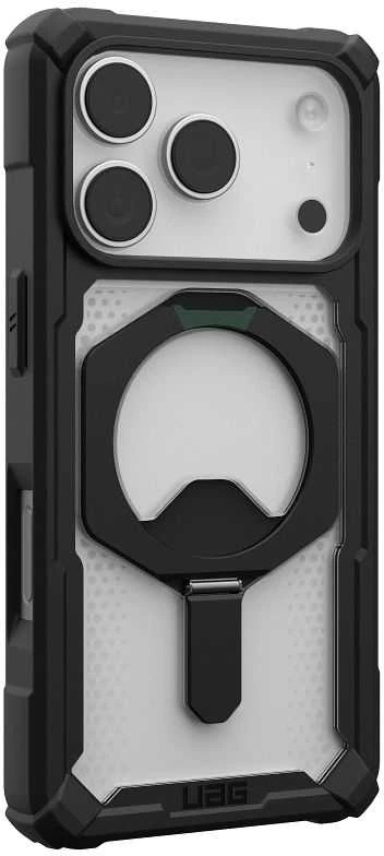Urban Armor Gear UAG Plasma XTE MagSafe dėklas, skirtas iPhone 17 Pro – skaidrus, juodas
